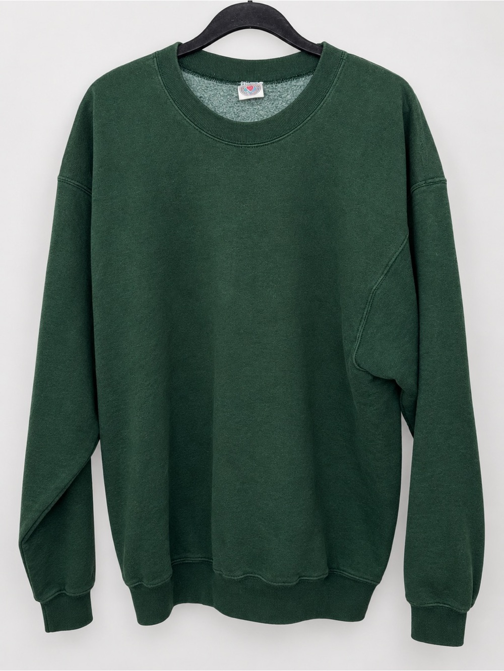 Vintage Munsingwear Green Crewneck Sweatshirt XXL Made in USA 90s Oversized